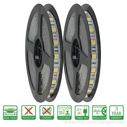 24W 5050 SMD LED Strip White